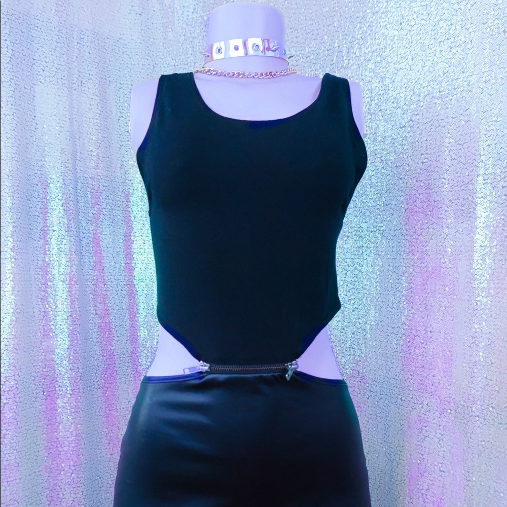 Black Cutout Dress - Picture 1 of 2
